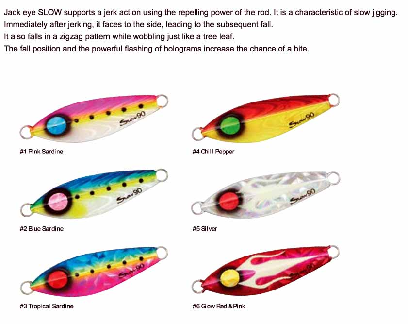 Hayabusa Jack Eye Slow FS424 Viva Fishing Australia